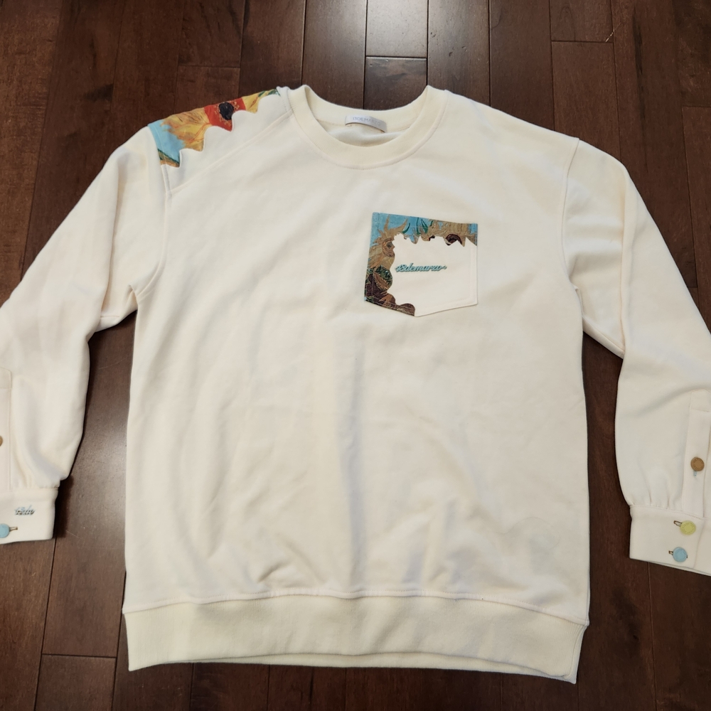 13de Marzo men's large pullover sweatshirt